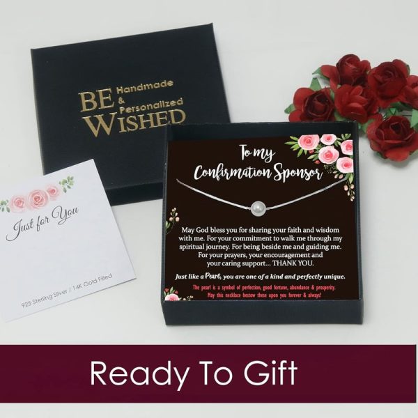 Best Confirmation Sponsor Gift - Pearl Necklace For Women - 画像 (3)