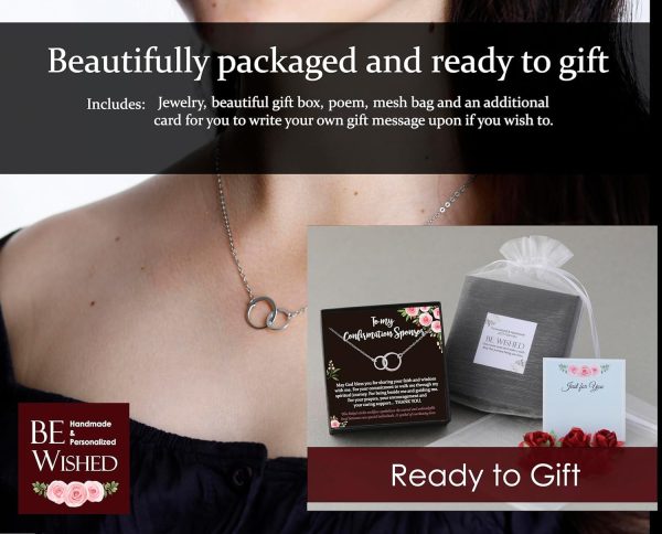 925 Silver Eternity Necklace For Confirmation Sponsors – Image 2