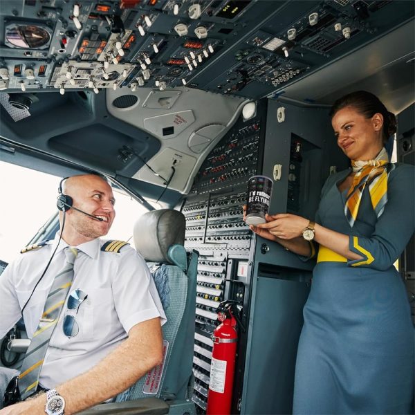 Best Aviation Gifts: Pilot Tumbler For Men 20oz - 画像 (4)