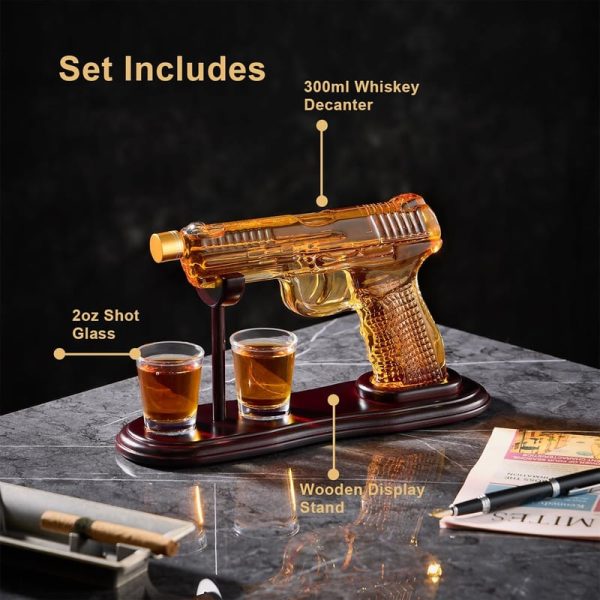 Best Whiskey Gun Decanter Set For Dad's Birthday - 画像 (3)