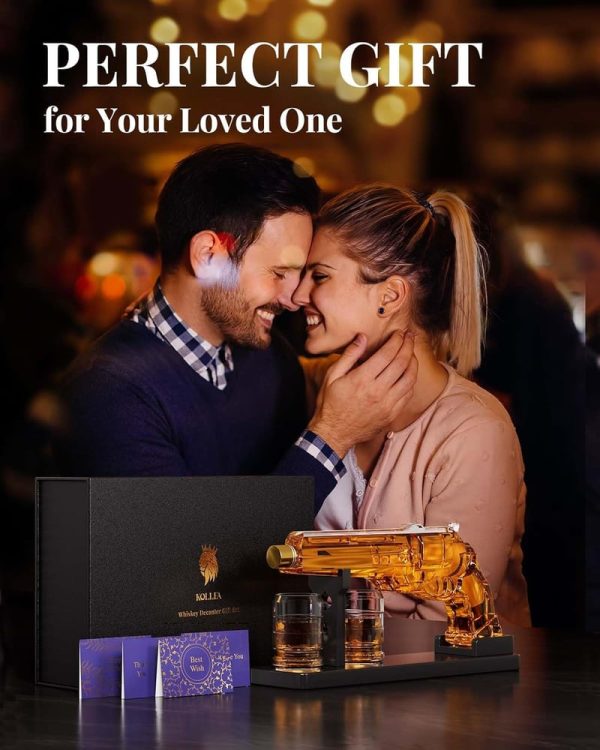 Unique Gun Whiskey Decanter Set - Perfect Gift For Men – Image 3