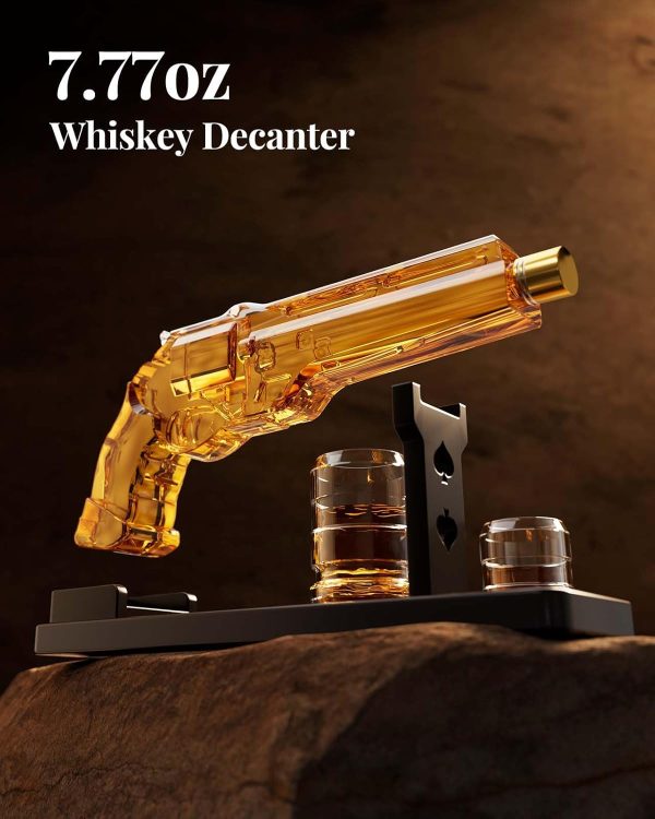 Unique Gun Whiskey Decanter Set - Perfect Gift For Men – Image 4