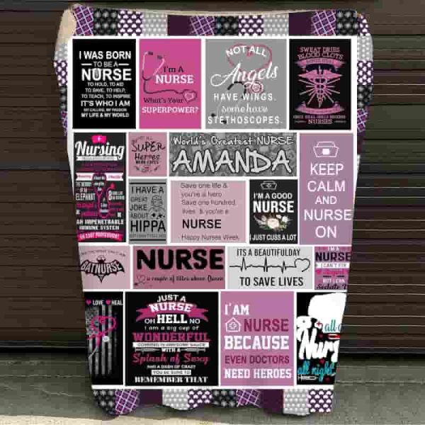 Best Nurse Blankets - Unique Rn Lpn Gifts For Nurses Day - immagine 3