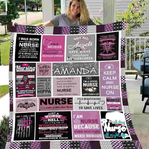 Best Nurse Blankets - Unique Rn Lpn Gifts For Nurses Day - immagine 5