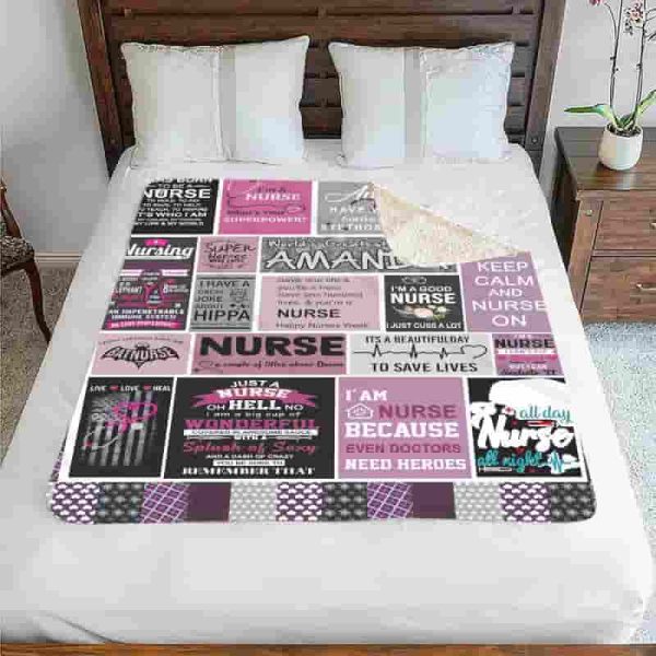 Best Nurse Blankets - Unique Rn Lpn Gifts For Nurses Day - immagine 6