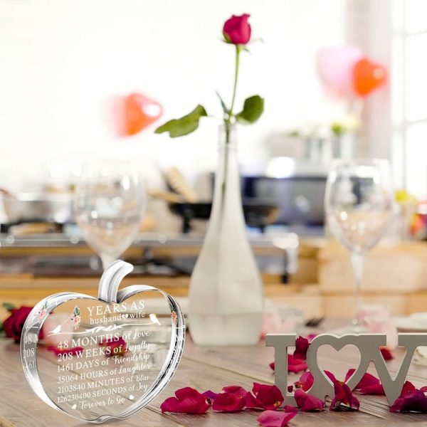 Best 4th Wedding Anniversary Gift For Couples - Elegant Keepsake – Image 6