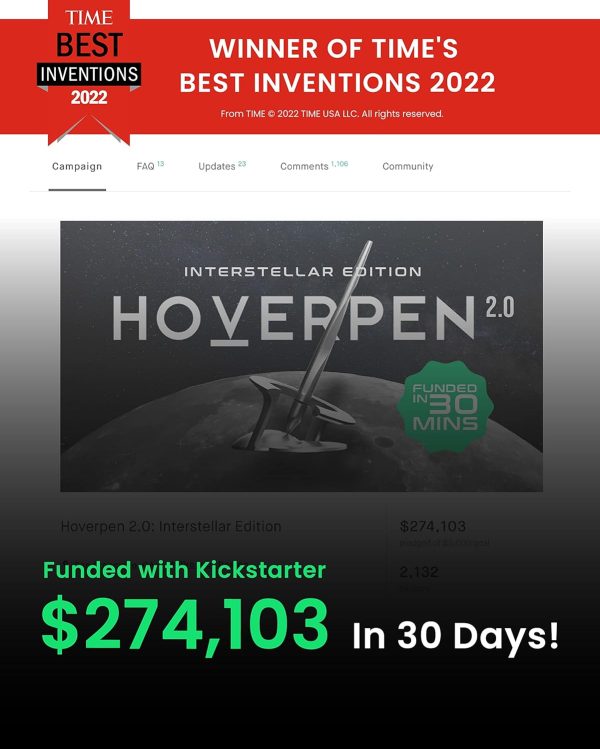 Luxury Hoverpen Interstellar - Best Executive Desk Gift – Image 6