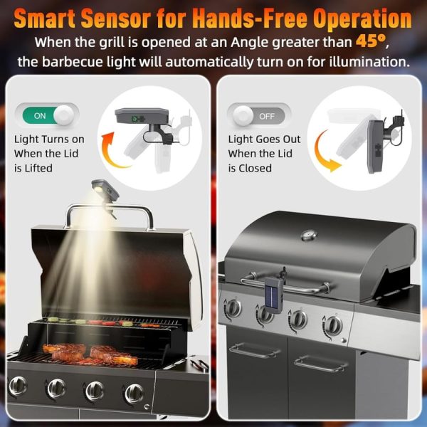 Best Solar/usb-c Rechargeable Grill Lights - Perfect Gift – Image 5