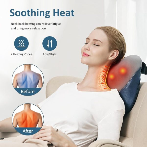 Best Heated Neck & Back Massager For Pain Relief 2023 – Image 2