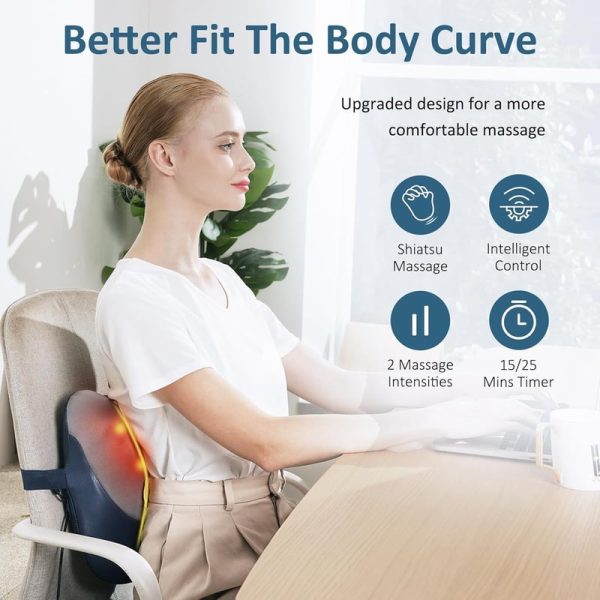 Best Heated Neck & Back Massager For Pain Relief 2023 – Image 4