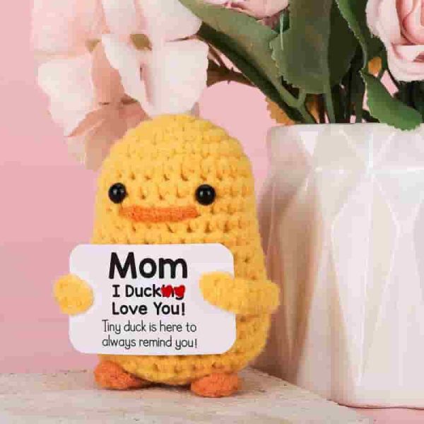Best Funny Birthday Gifts For Mom - Handmade Duck Crochet - immagine 2
