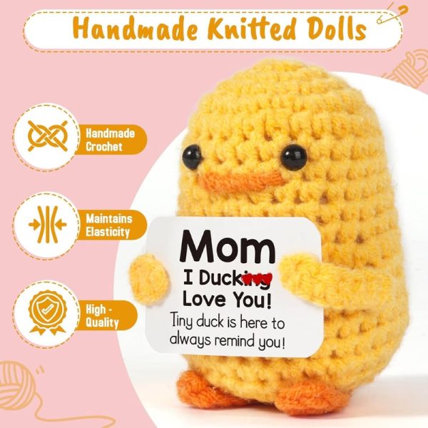 Best Funny Birthday Gifts For Mom - Handmade Duck Crochet - immagine 4