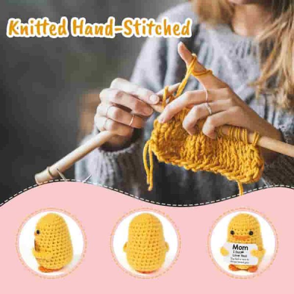 Best Funny Birthday Gifts For Mom - Handmade Duck Crochet - immagine 5