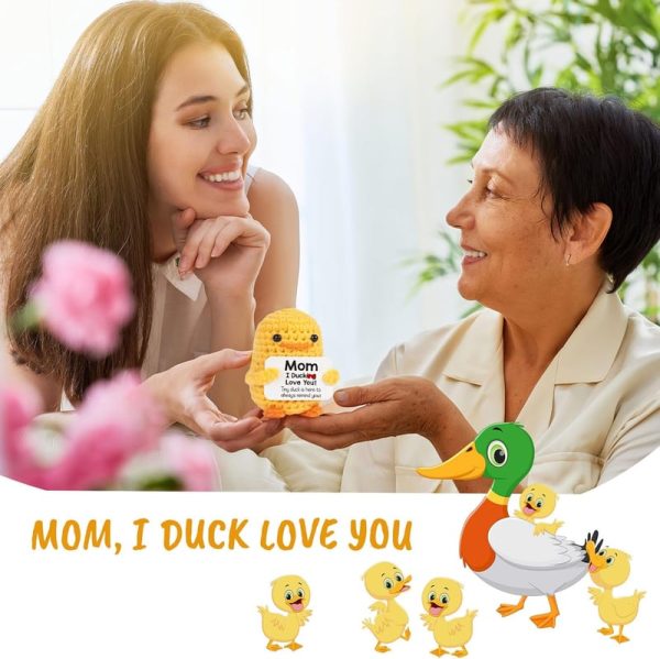 Best Funny Birthday Gifts For Mom - Handmade Duck Crochet - immagine 6