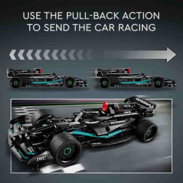 Lego Technic Mercedes-amg F1 Car Toy – Best Gift For Kids Ages 7+ - Imagem 3