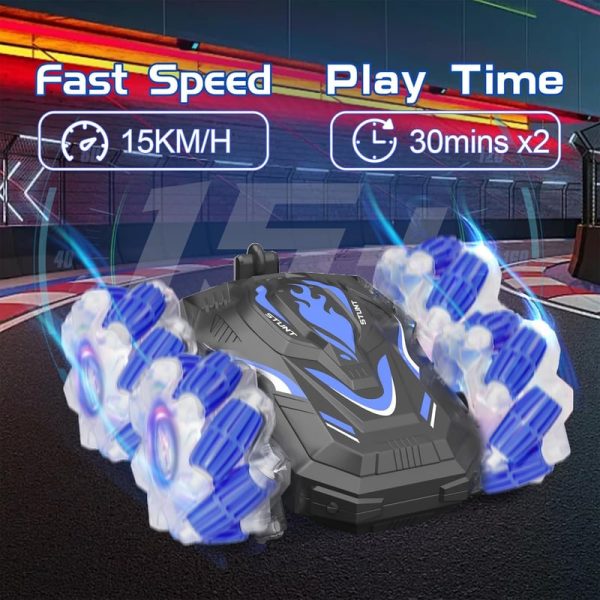 Gesture Sensing Rc Stunt Car – 360° Spins & Lights, Best Gift For Boys - Imagem 5