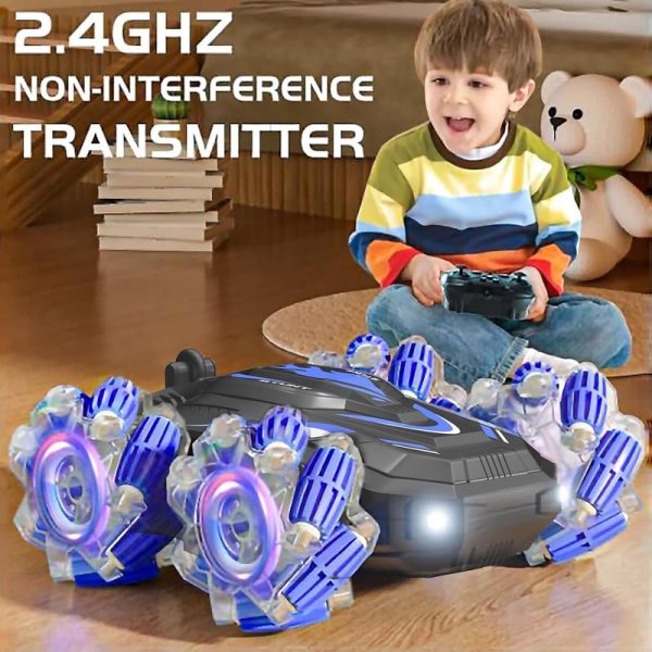 Gesture Sensing Rc Stunt Car – 360° Spins & Lights, Best Gift For Boys - Imagem 6