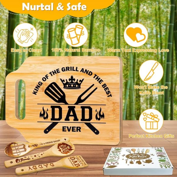 Best Engraved Cutting Board Gift For Dad's Birthday - Imagen 5
