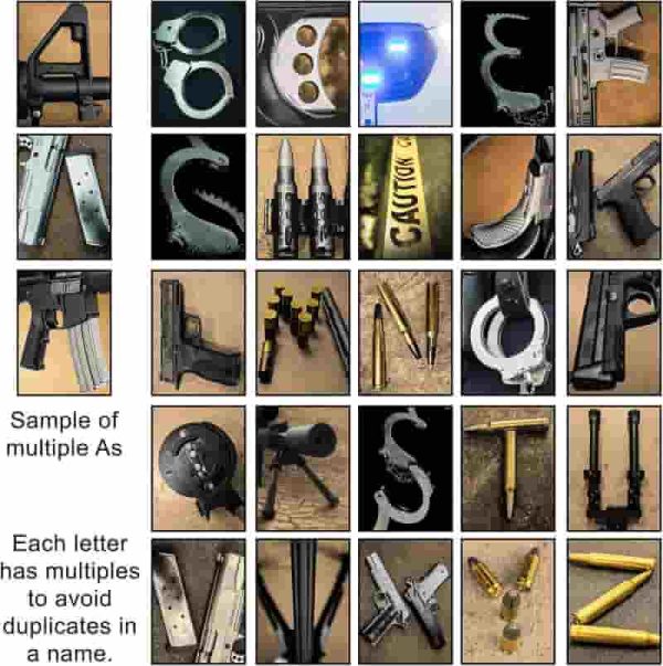 Best Police Name Art: Personalized Gift For Officers - Imagen 4
