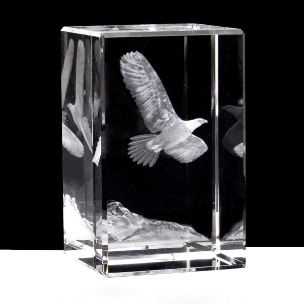 Best 3d Eagle Crystal Paperweight - Unique Birthday Gift Idea - immagine 3