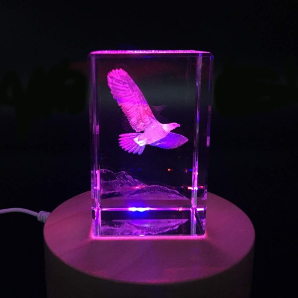 Best 3d Eagle Crystal Paperweight - Unique Birthday Gift Idea - immagine 5