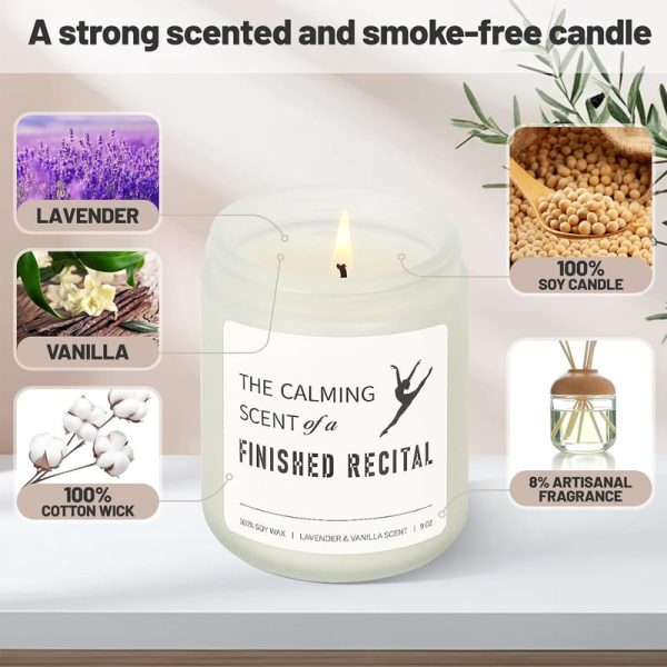 Best Dance Recital Gift Candle For Girls & Teachers – Image 3