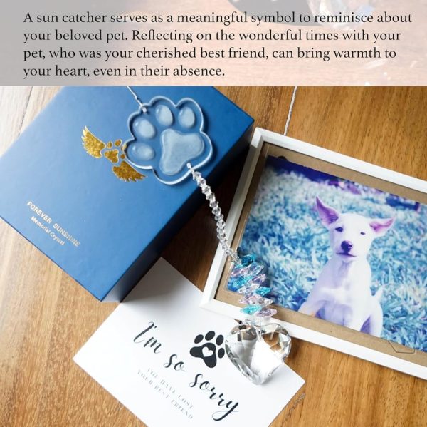 Best Pet Memorial Suncatcher For Dogs & Cats - Thoughtful Gift - Imagen 3