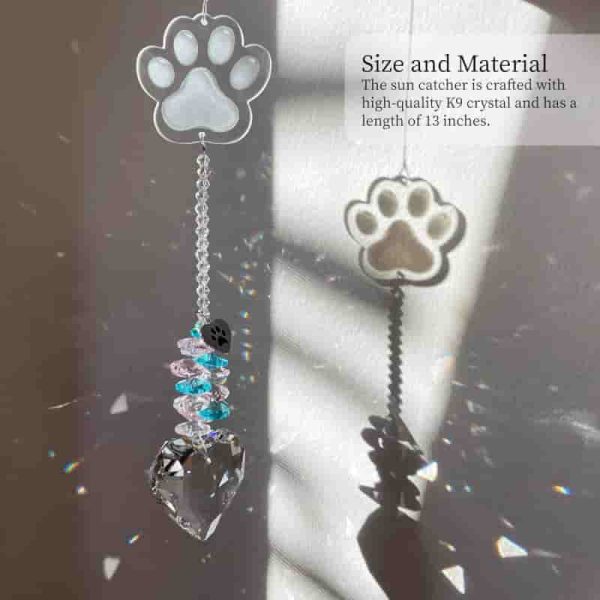 Best Pet Memorial Suncatcher For Dogs & Cats - Thoughtful Gift - Imagen 5
