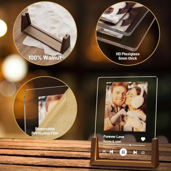 Best Spotify Custom Plaque - Perfect Personalized Gift - Imagem 3