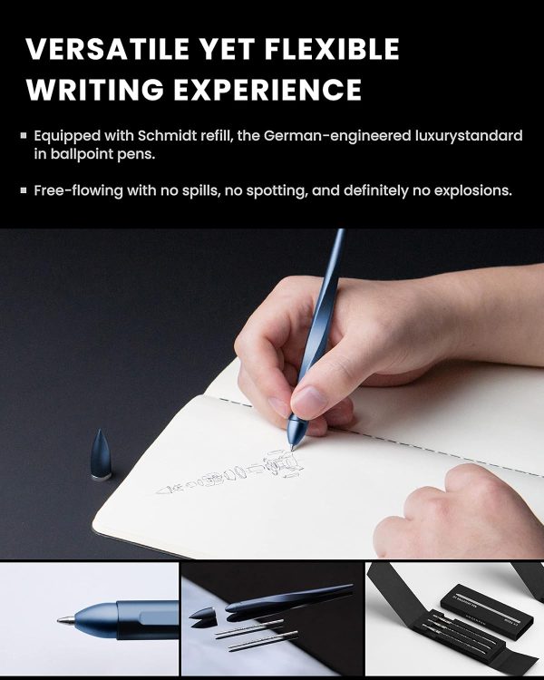 Novium Hoverpen - Luxury Futuristic Pen In Neptune Blue - Image 5