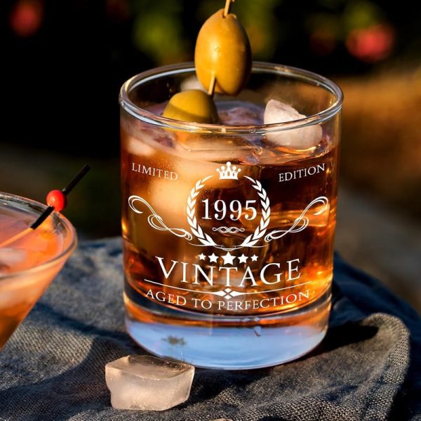 Best 30th Birthday Whiskey Glass Set For Men With Wood Box – Image 6