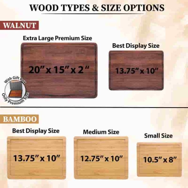 Best Personalized Cutting Board For Couples – Wedding & Anniversary Gift - Imagen 5
