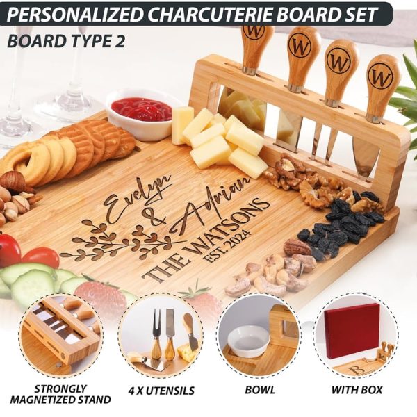 Best Personalized Charcuterie Board Gifts Set - Perfect For Any Occasion – Bild 6