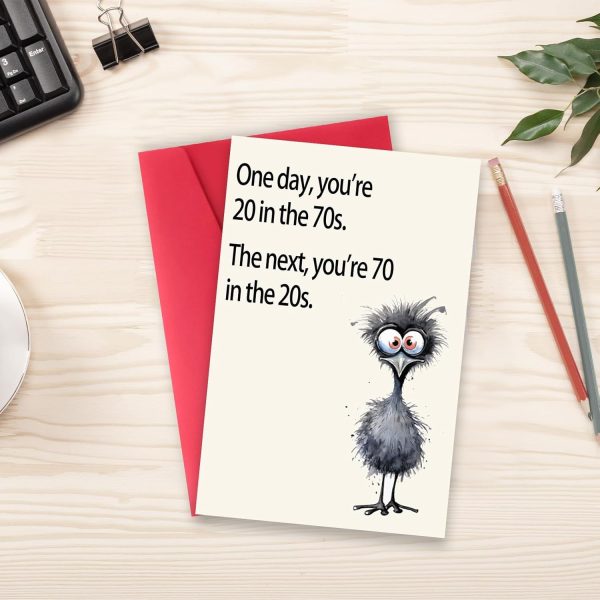 Best Funny 70th Birthday Card For Men & Women – Image 3