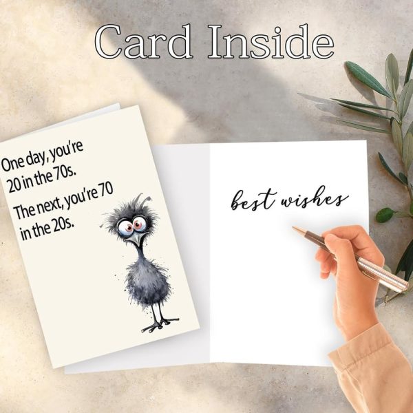 Best Funny 70th Birthday Card For Men & Women – Image 4