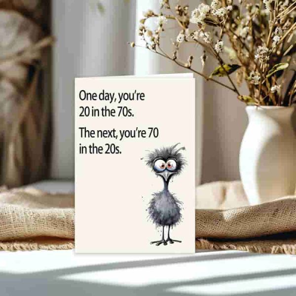 Best Funny 70th Birthday Card For Men & Women – Image 6