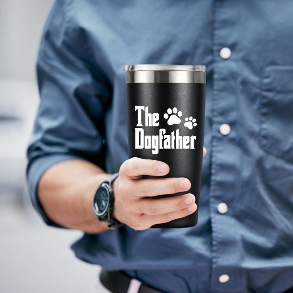Best Dog Dad Tumbler - Gift For Dog Lovers, 20 Oz Mug – Image 5