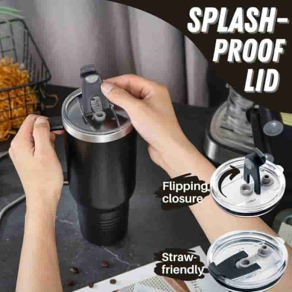 Best Dog Dad Gift - Dogfather 40oz Travel Mug – Image 6