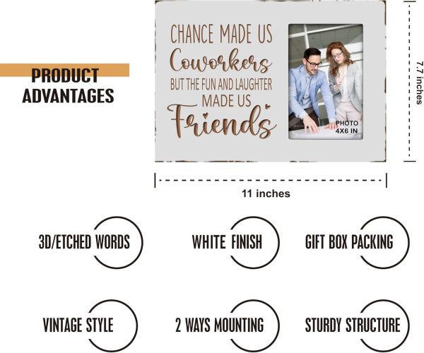 Best Farewell Engraved Gifts For Coworkers - Picture Frame - Imagen 2