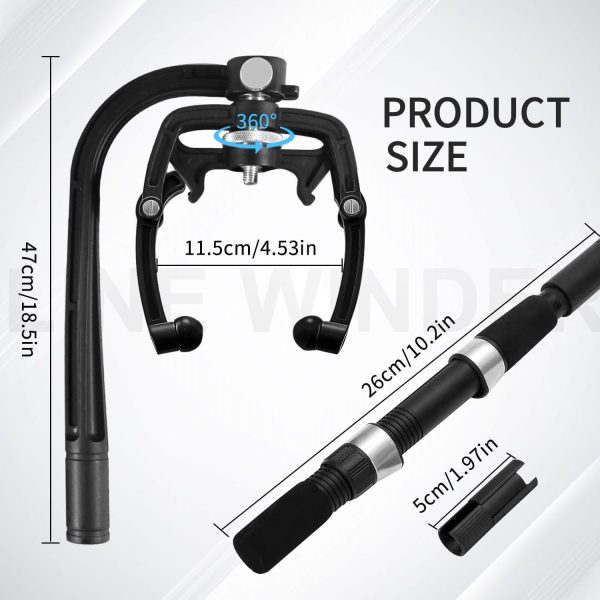 Best Fishing Line Spooler - No Twist Spooling Station For Reels - 画像 (2)