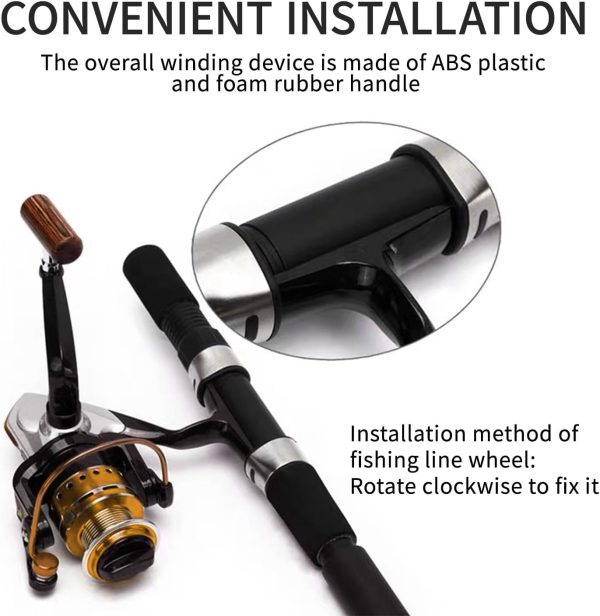 Best Fishing Line Spooler - No Twist Spooling Station For Reels - 画像 (5)