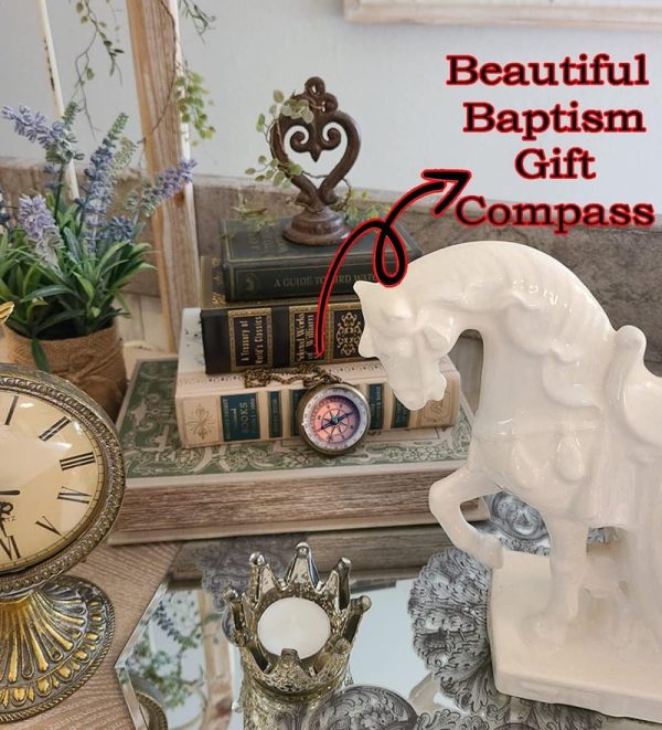 Engraved Compass With Proverbs 3:5-6 - Graduation Gift 2024 - immagine 6