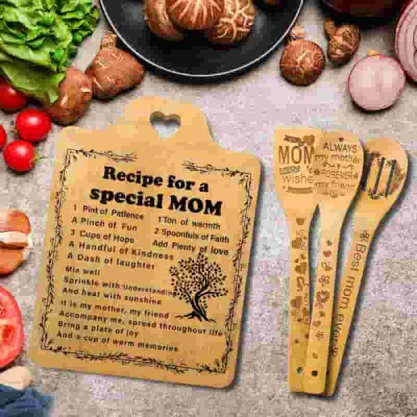 Best Mother's Day Bamboo Kitchen Gifts With Engraved Messages - immagine 6
