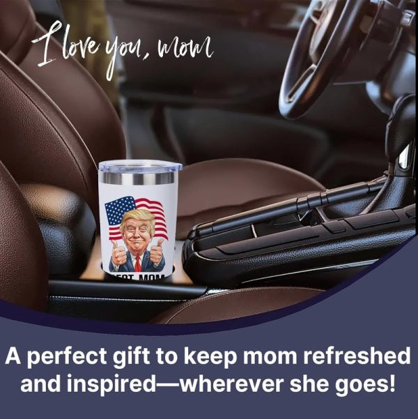 Best Mom Tumbler Gift - 20 Oz Stainless Steel – Image 5