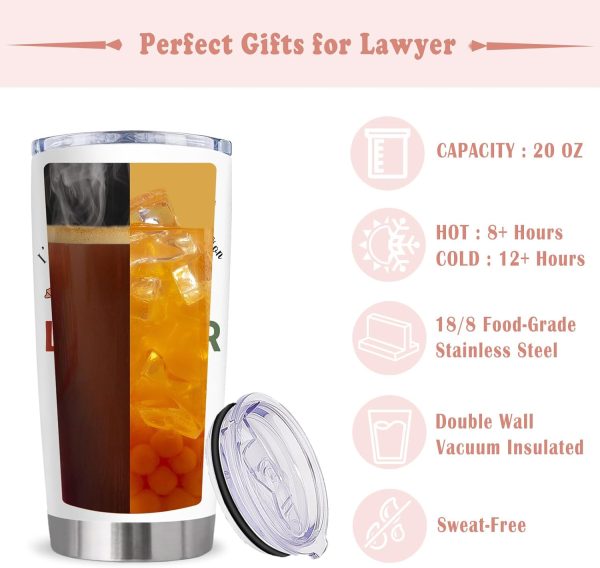 Best Lawyer Gifts For Women - Graduation Tumbler 20oz – Bild 5