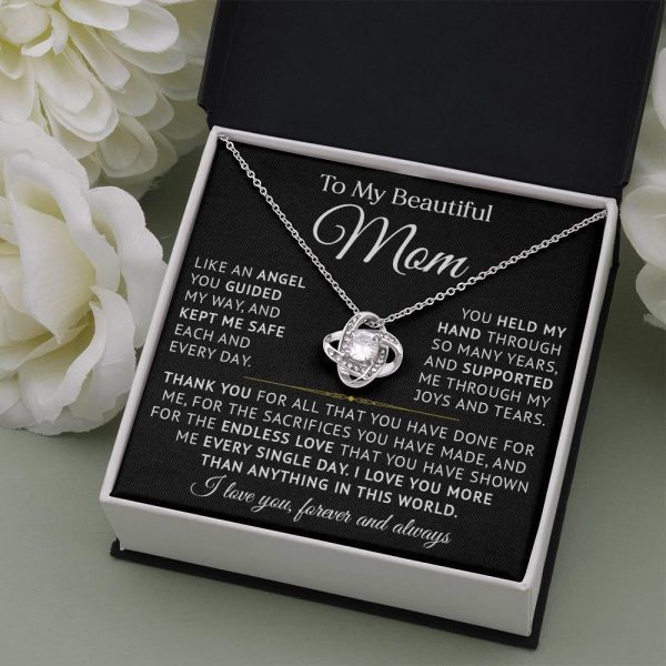 Best Angel Mom Necklace Gift From Son - Sentimental Jewelry – Image 3