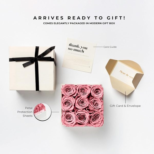 Best Eternity Roses - Preserved Real Roses In Elegant Box – Image 4