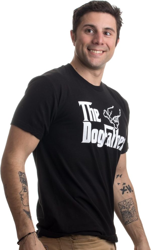 The Dogfather Funny Dog Lover T-shirt For Dad - Imagem 3