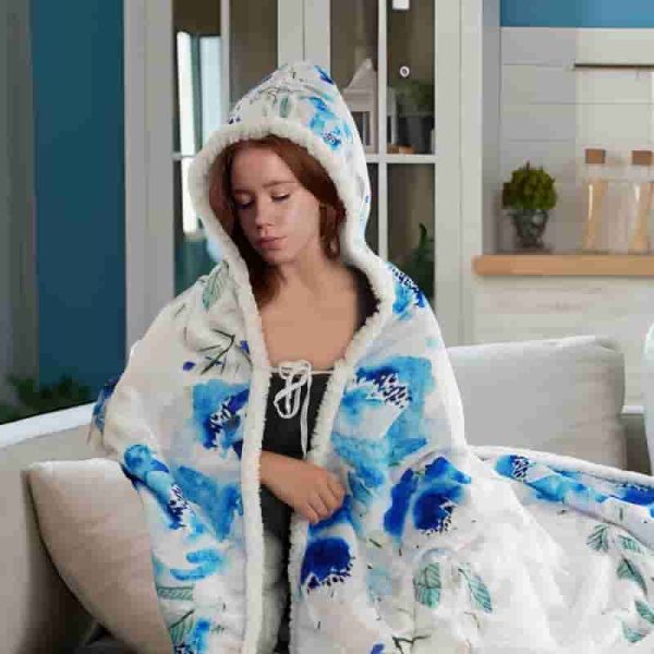Best Daughter Ever Wearable Blanket Hoodie Gift – Image 2