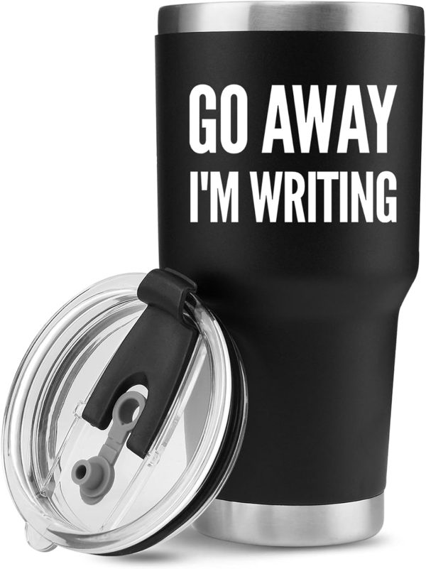 Funny Writer Gifts: 'go Away, I'm Writing' Mug (30 Oz)